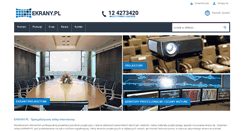 Desktop Screenshot of ekrany.pl